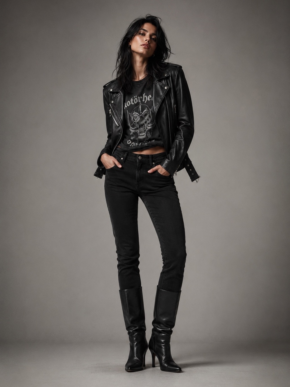 EVERLANE The High-Rise Skinny Jean Black Women’s Size 27